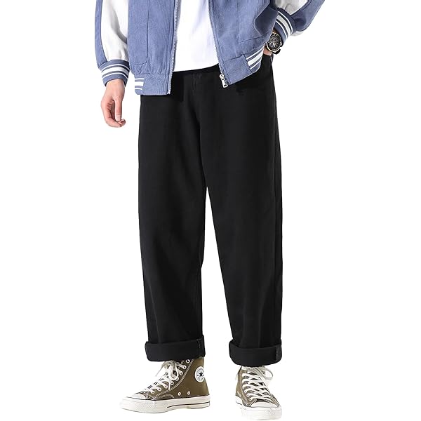 Amazon.com: Men's Gothic Relaxed Fit Lightweight Jeans Emo